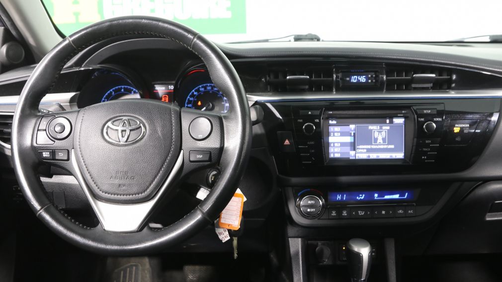 2015 Toyota Corolla S AUTO A/C CUIR TOIT MAGS CAM RECUL BLUETOOTH #16