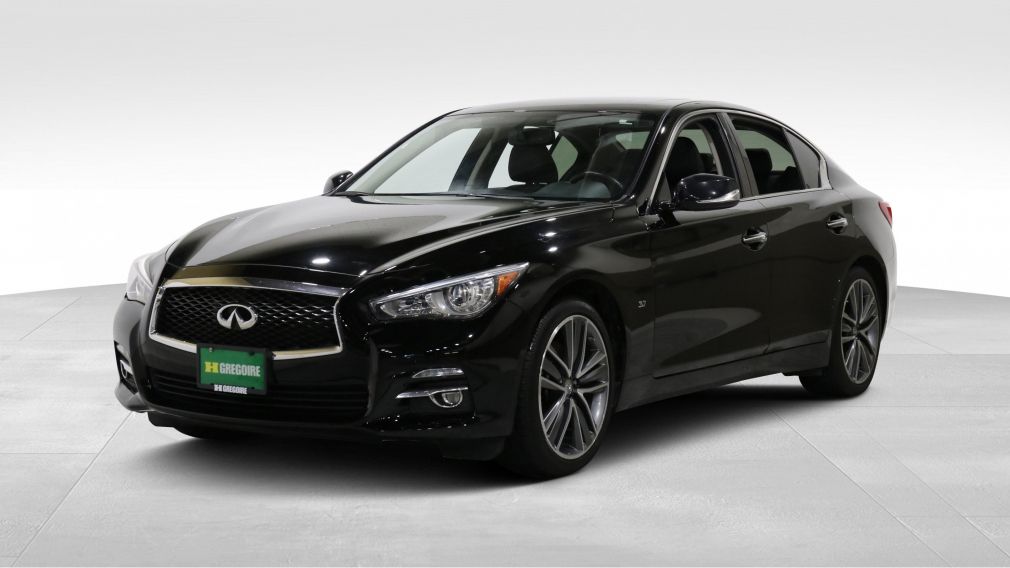 2015 Infiniti Q50 4dr Sdn AWD AUTO A/C NAV CUIR TOIT CAMERA BLUETOOT #2