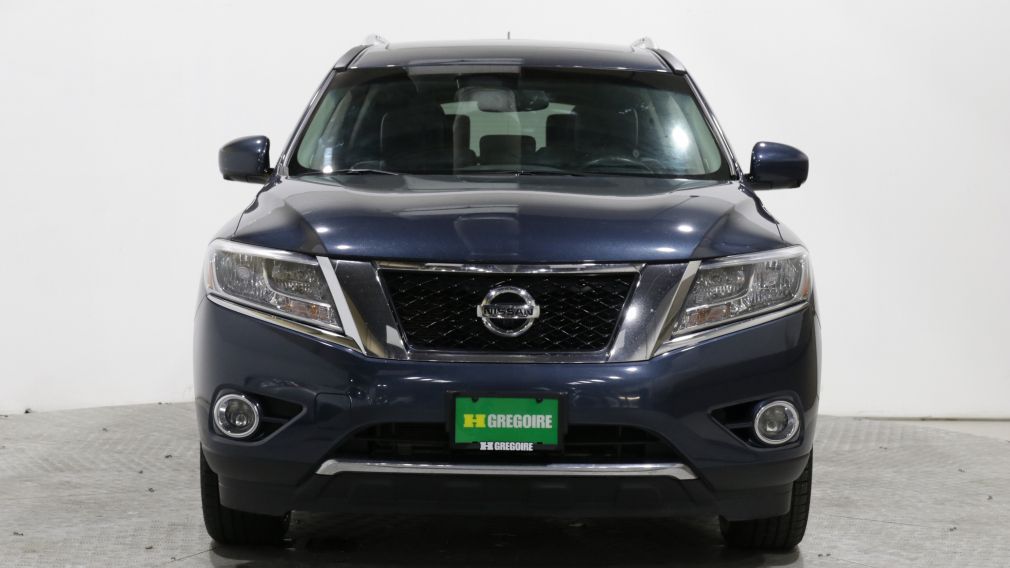 2015 Nissan Pathfinder Platinum Hybrid AUTO A/C NAVIGATION CUIR TOIT BLEU #2