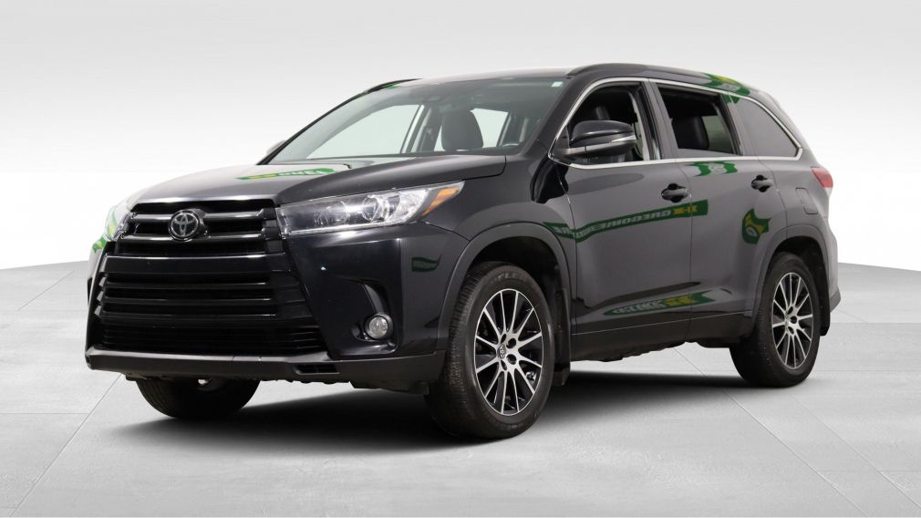 2017 Toyota Highlander XLE SE PACK V6 AWD CUIR TOIT NAVIGATION 7 PASSAGER #3