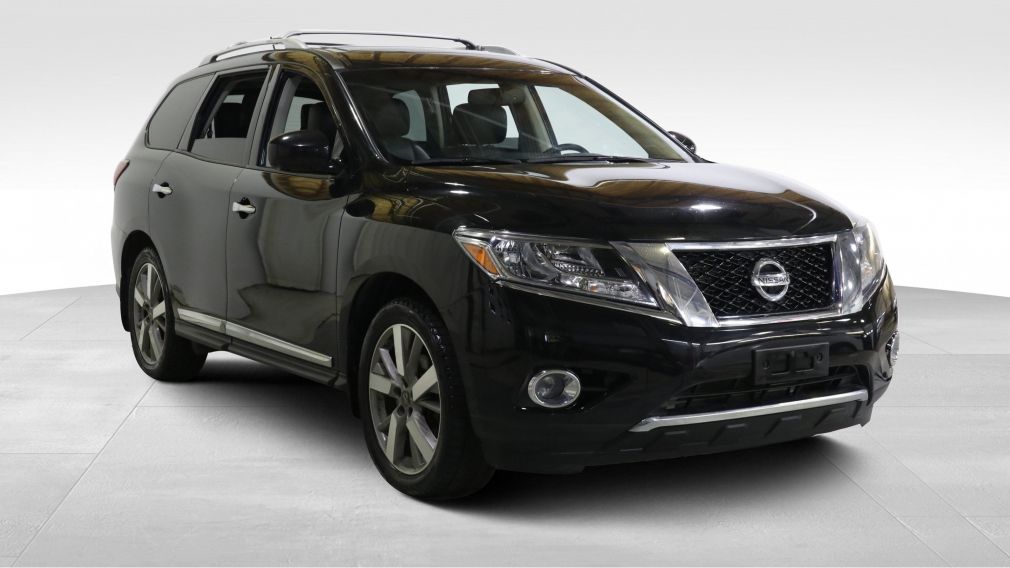 2015 Nissan Pathfinder PLATINUM AWD AUTO A/C CUIR TOIT NAV MAGS BLUETOOTH #0