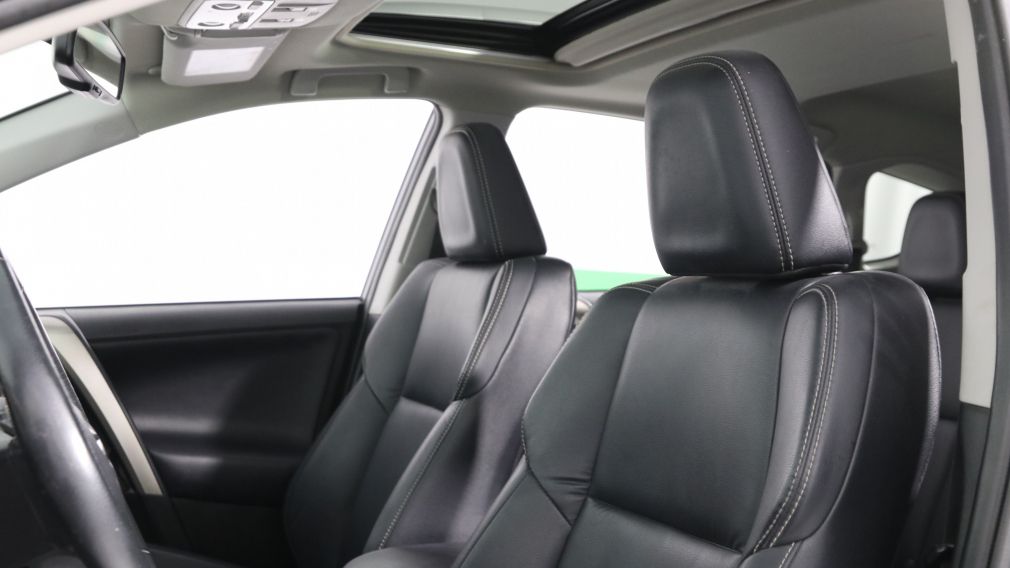 2015 Toyota Rav 4 LIMITED AWD CUIR TOIT NAV MAGS CAM RECUL #10