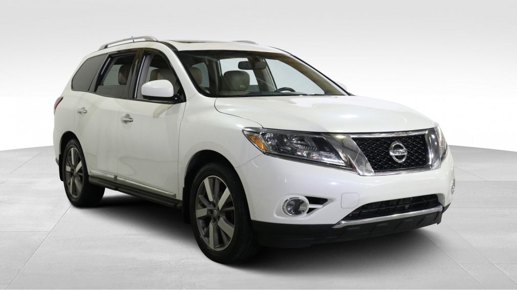 2016 Nissan Pathfinder Platinum 4 WD AUTO AC GR ELEC CAMÉRA DE RECULE TOI #0