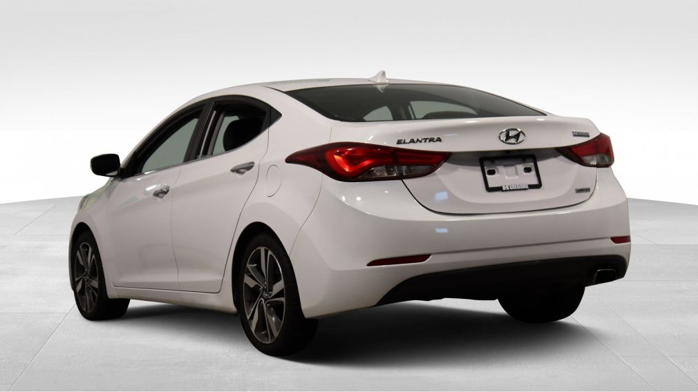 2015 Hyundai Elantra LIMITED CUIR TOIT NAV MAGS CAM RECUL BLUETOOTH #4