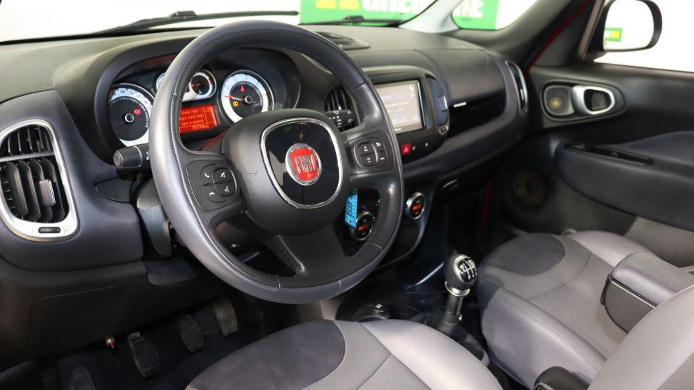 2015 Fiat 500L LOUNGE A/C CUIR TOIT MAGS CAM RECUL BLUETOOTH #9