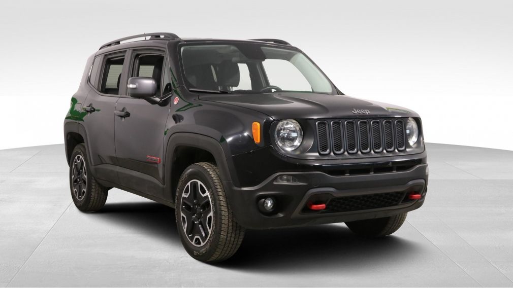 2016 Jeep Renegade TRAILHAWK AWD A/C GR ELECT CUIR MAGS CAM RECUL #0