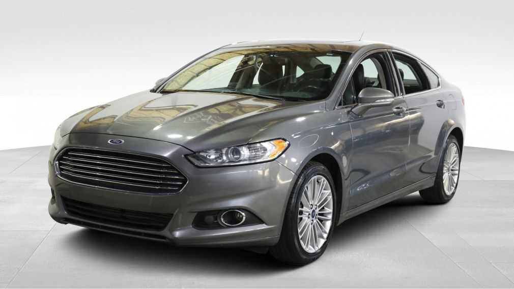 2014 Ford Fusion SE AWD A/C CUIR TOIT NAV MAGS CAM RECUL BLUETOOTH #2