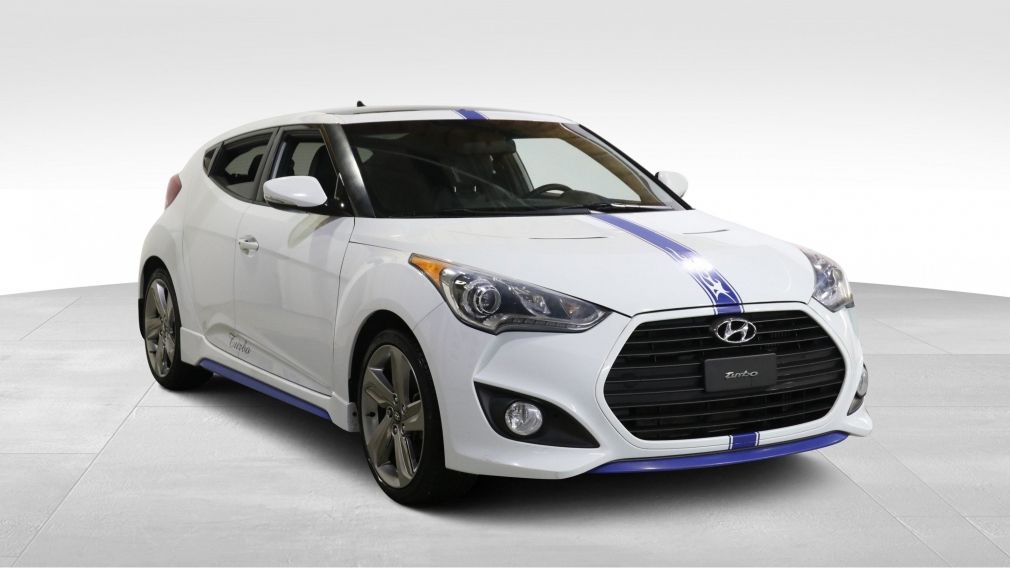 2013 Hyundai Veloster TURBO A/C CUIR TOIT PANO NAVIGATION MAGS CAMÉRA RE #0