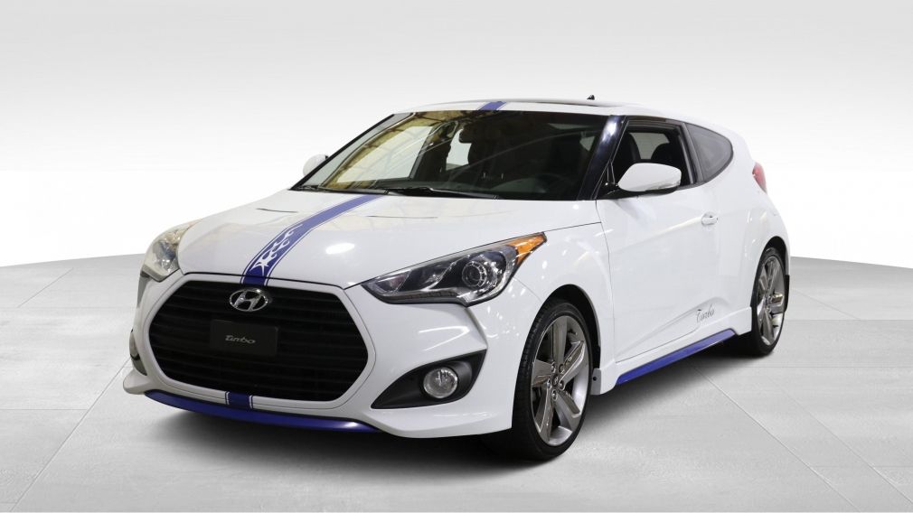 2013 Hyundai Veloster TURBO A/C CUIR TOIT PANO NAVIGATION MAGS CAMÉRA RE #3