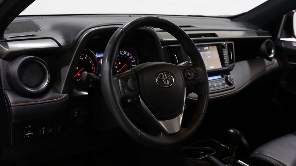 2017 Toyota Rav 4 SE AUTO A/C GR ELECT CUIR NAV TOIT CAMERA BLUETOOT #8