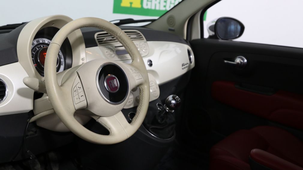 2012 Fiat 500 LOUNGE A/C GR ELECT TOIT MAGS BLUETOOTH #8