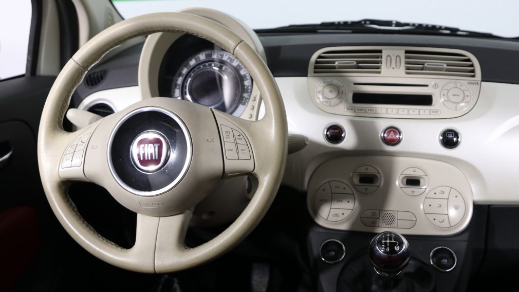 2012 Fiat 500 LOUNGE A/C GR ELECT TOIT MAGS BLUETOOTH #10