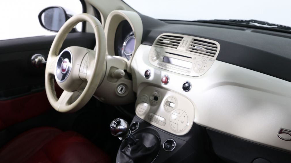 2012 Fiat 500 LOUNGE A/C GR ELECT TOIT MAGS BLUETOOTH #21