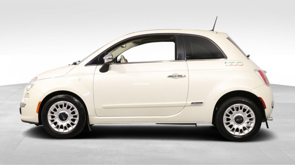 2012 Fiat 500 LOUNGE A/C GR ELECT TOIT MAGS BLUETOOTH #3