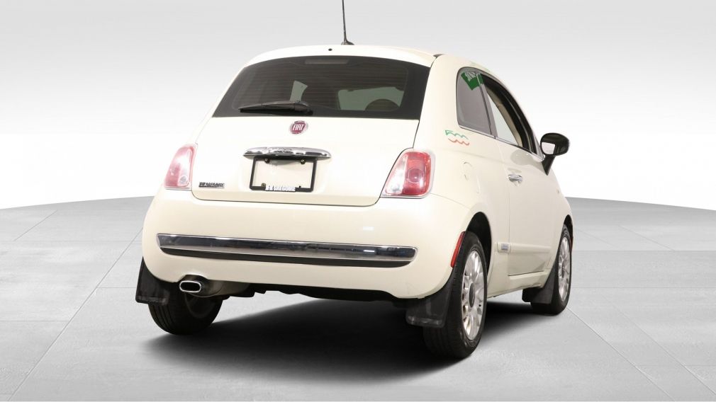 2012 Fiat 500 LOUNGE A/C GR ELECT TOIT MAGS BLUETOOTH #7