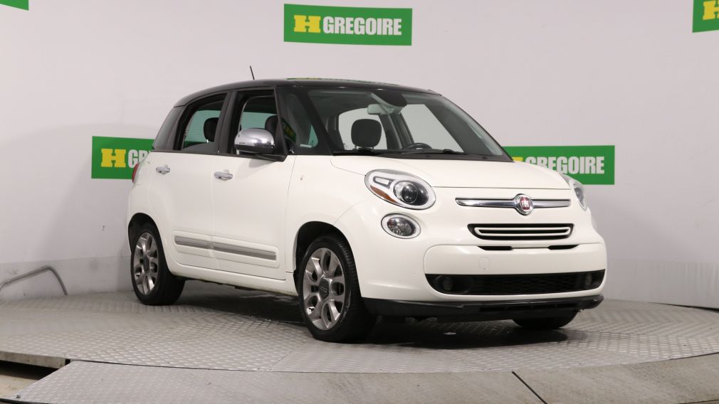 2014 Fiat 500L LOUNGE GR ELECT CUIR TOIT PANO MAGS CAM RECUL #0