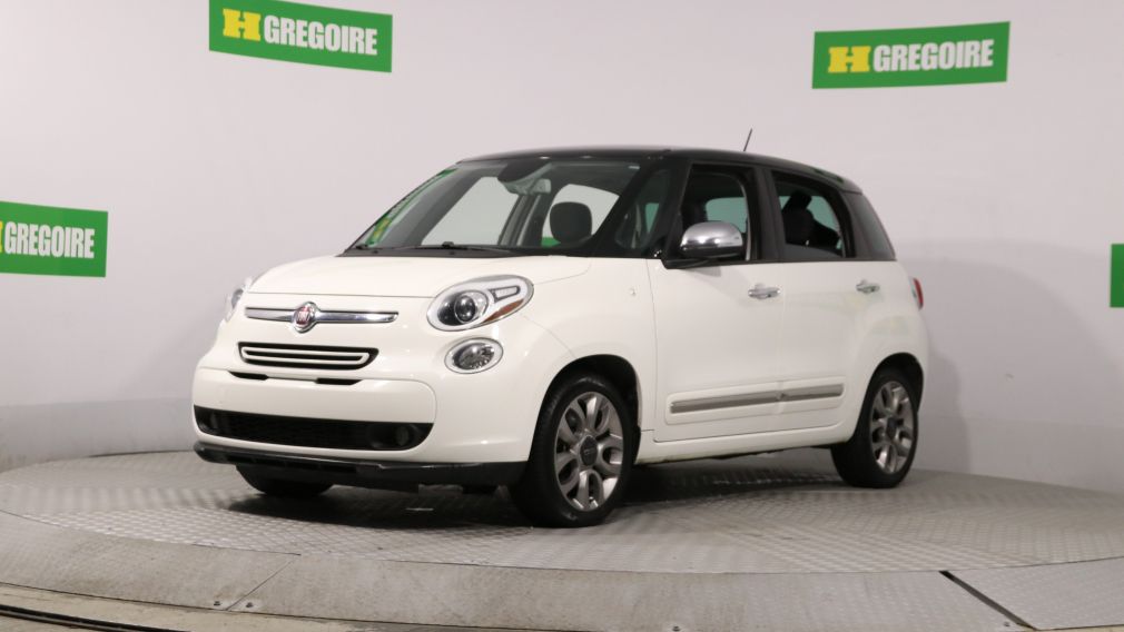 2014 Fiat 500L LOUNGE GR ELECT CUIR TOIT PANO MAGS CAM RECUL #2