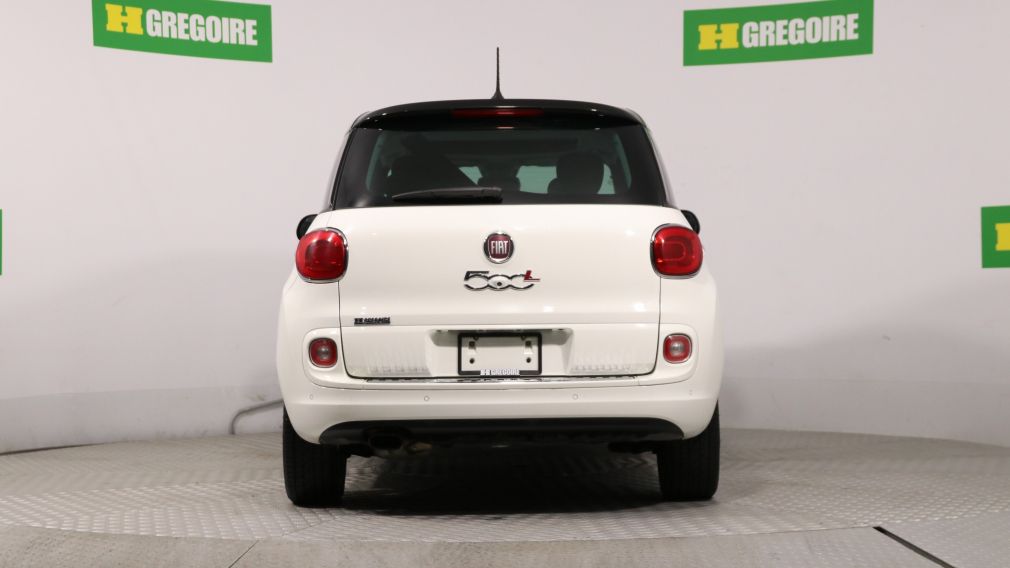 2014 Fiat 500L LOUNGE GR ELECT CUIR TOIT PANO MAGS CAM RECUL #5