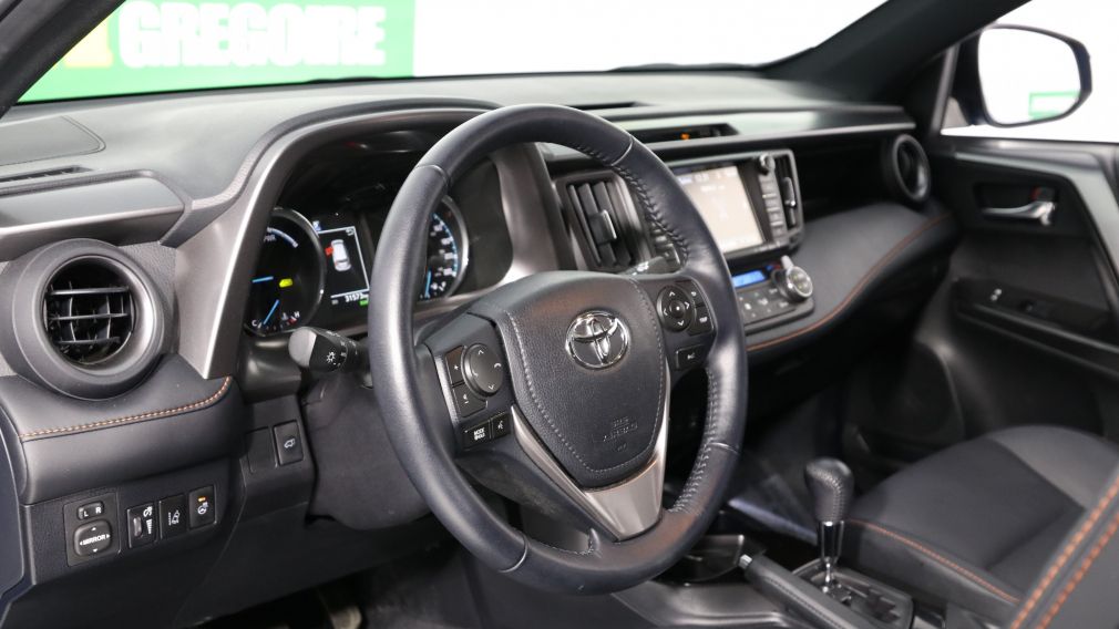2017 Toyota RAV4 Hybrid SE HYBRID CUIR TOIT MAGS CAM RECUL BLUETOOTH #8