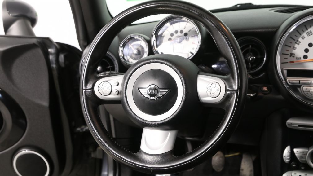 2010 Mini Cooper CONVERTIBLE MANUELLE CUIR BLUETOOTH MAGS #14