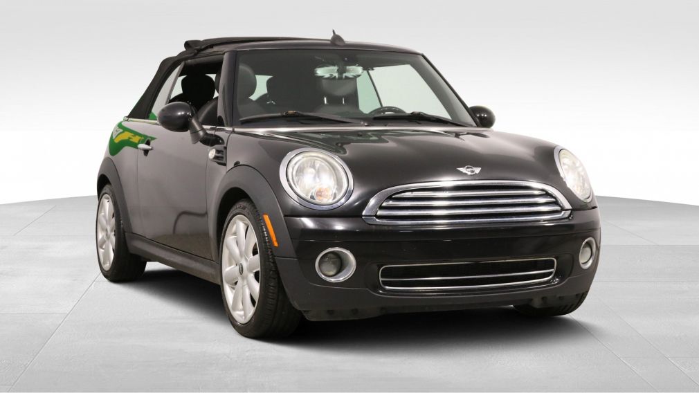 2010 Mini Cooper CONVERTIBLE MANUELLE CUIR BLUETOOTH MAGS #0