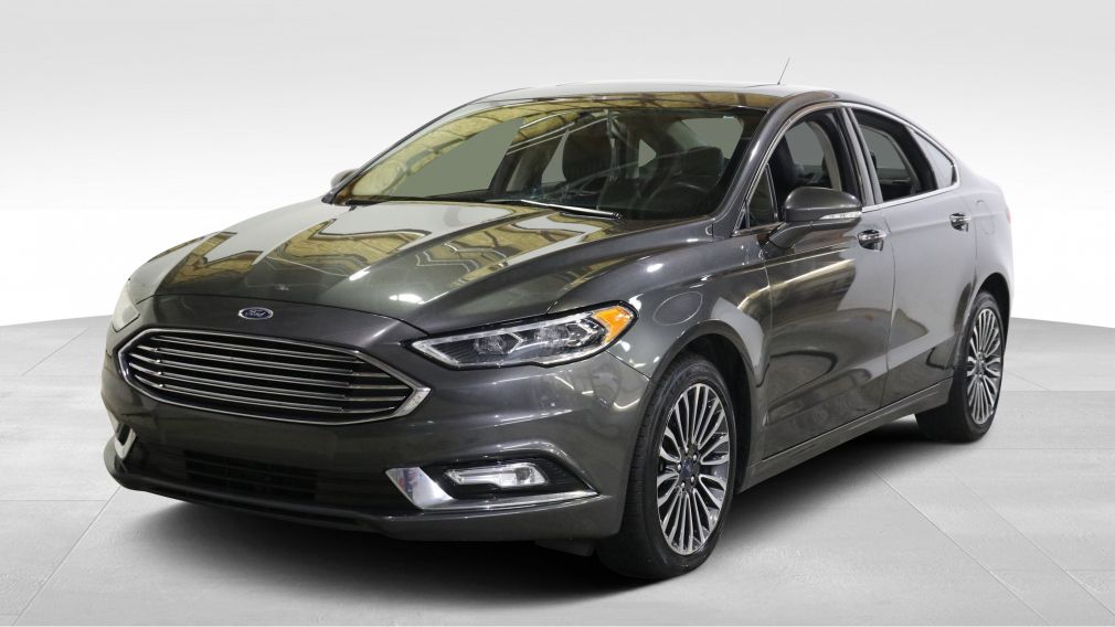 2017 Ford Fusion SE AWD CUIR TOIT MAGS CAM RECUL BLUETOOTH #4