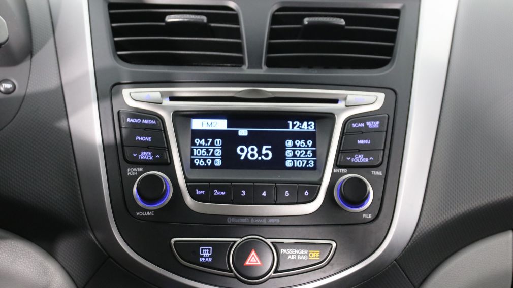 2015 Hyundai Accent GL AUTO AC GR ELEC BLUETOOTH SIÈGE CHAUFFANT #14