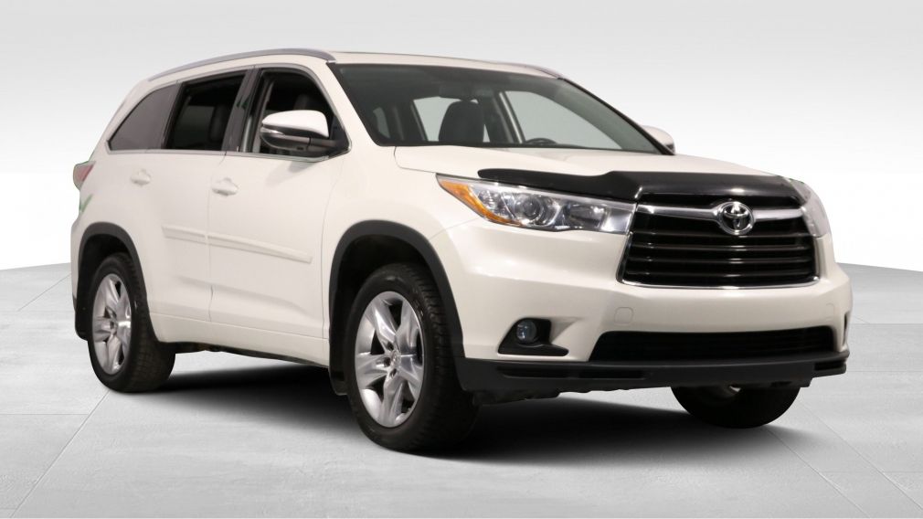 2015 Toyota Highlander LIMITED AWD TOIT CUIR 7 PASSAGERS #0