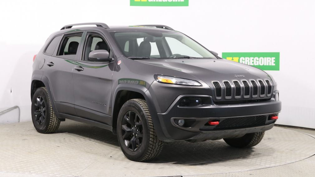 2017 Jeep Cherokee TRAILHAWK 4WD CUIR TOIT PANO MAGS CAM RECUL #0