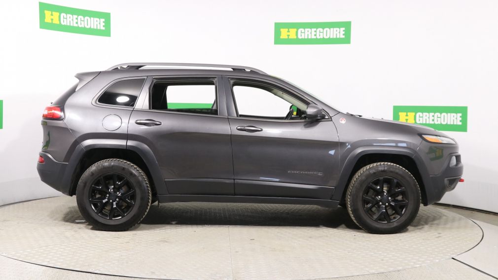 2017 Jeep Cherokee TRAILHAWK 4WD CUIR TOIT PANO MAGS CAM RECUL #8