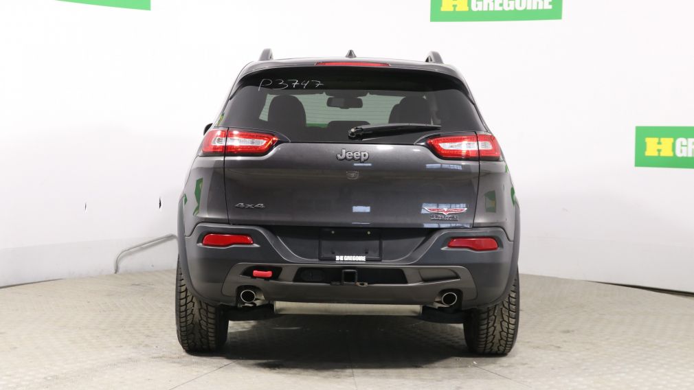 2017 Jeep Cherokee TRAILHAWK 4WD CUIR TOIT PANO MAGS CAM RECUL #6