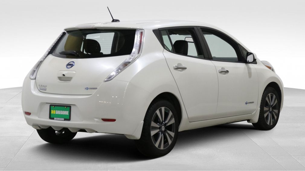 2015 Nissan Leaf SL A/C GR ELECT CUIR NAV MAGS CAM RECUL BLUETOOTH #6