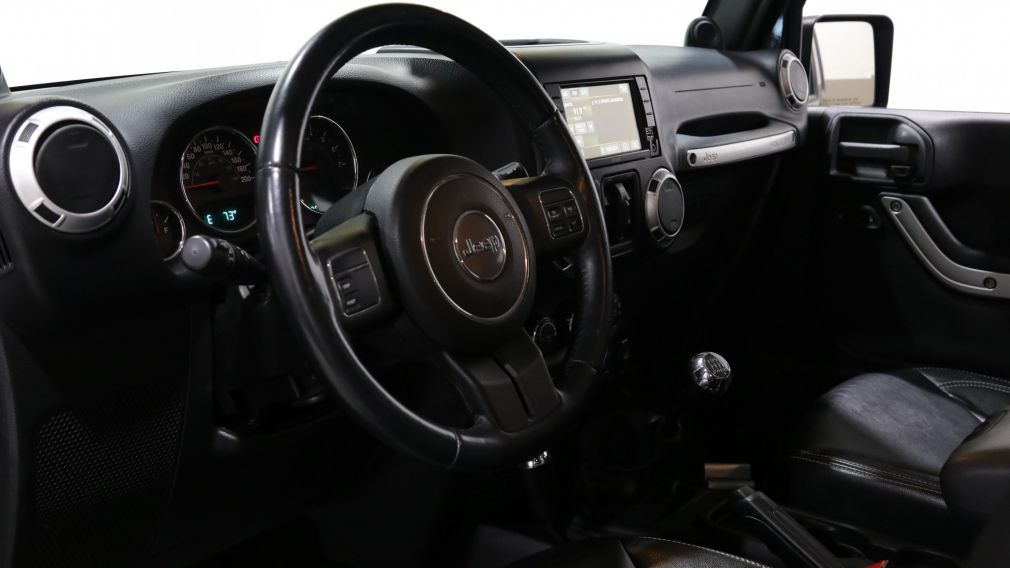 2013 Jeep Wrangler Unlimited Sahara AWD A/C GR ELECT CUIR MAGS BLUETOOTH #9