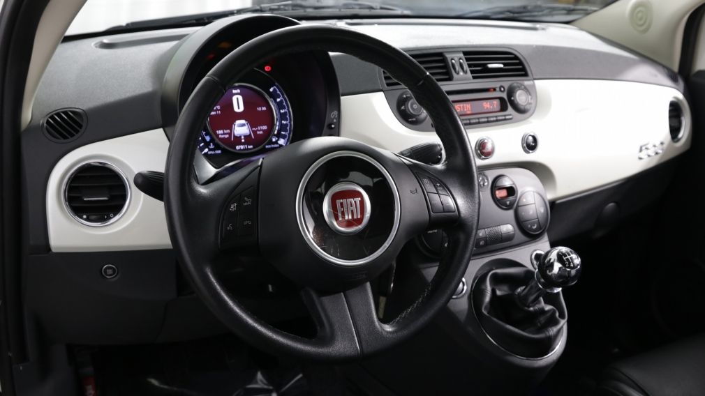 2015 Fiat 500 LOUNGE A/C GR ELECT CUIR TOIT MAGS BLUETOOTH #8