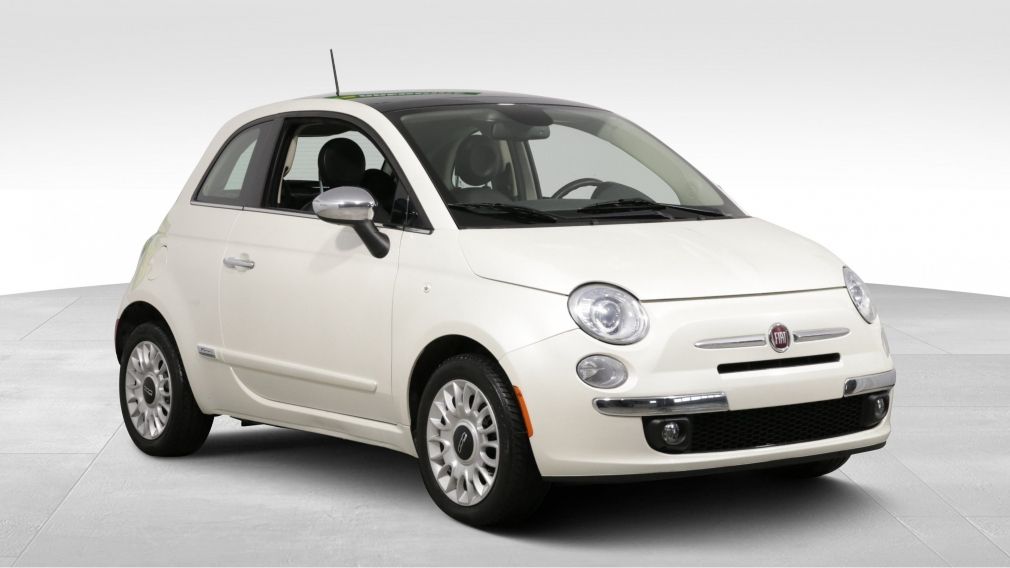 2015 Fiat 500 LOUNGE A/C GR ELECT CUIR TOIT MAGS BLUETOOTH #0