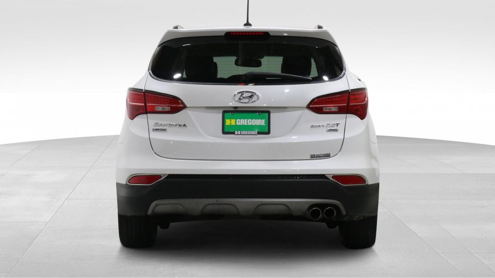 2016 Hyundai Santa Fe LIMITED AUTO CUIR TOIT PANO NAVI SIEGE CLIMATISÉ #6
