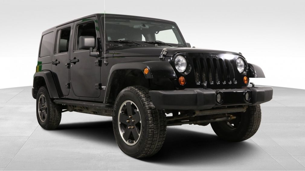 2012 Jeep Wrangler Unlimited SAHARA 4WD A/C GR ELECT CUIR MAGS BLUETOOTH #0