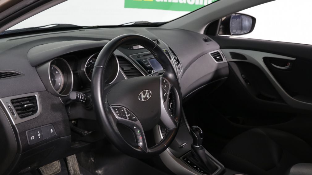2015 Hyundai Elantra GLS AUTO A/C TOIT MAGS CAM RECUL BLUETOOTH #9