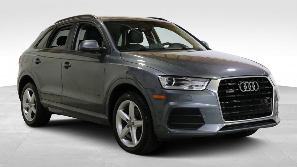 2017 Audi Q3 KOMFORT QUATTRO A/C CUIR TOIT PANO MAGS BLUETOOTH #0