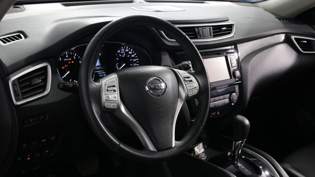 2016 Nissan Rogue SL AWD CUIR TOIT PANO NAV MAGS CAM 360 BLUETOOTH #9