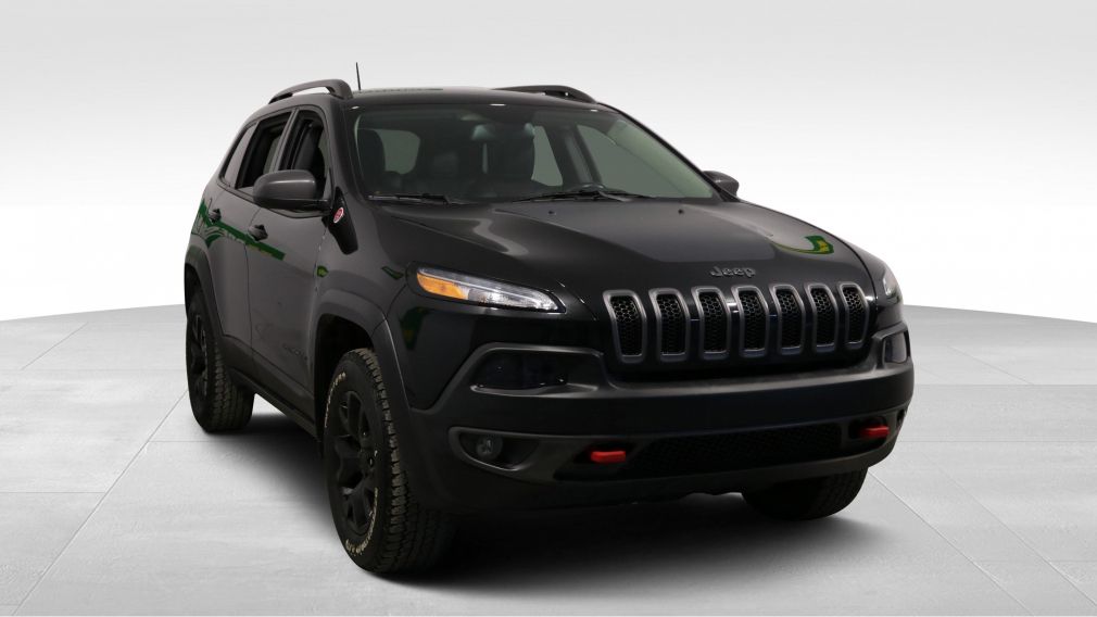 2016 Jeep Cherokee TRAILHAWK 4X4 A/C CUIR MAGS CAM RECUL BLUETOOTH #0