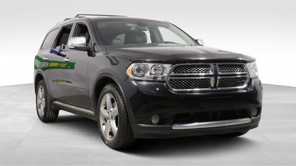 2012 Dodge Durango CITADEL AWD A/C BLUETOOTH CUIR MAGS #0