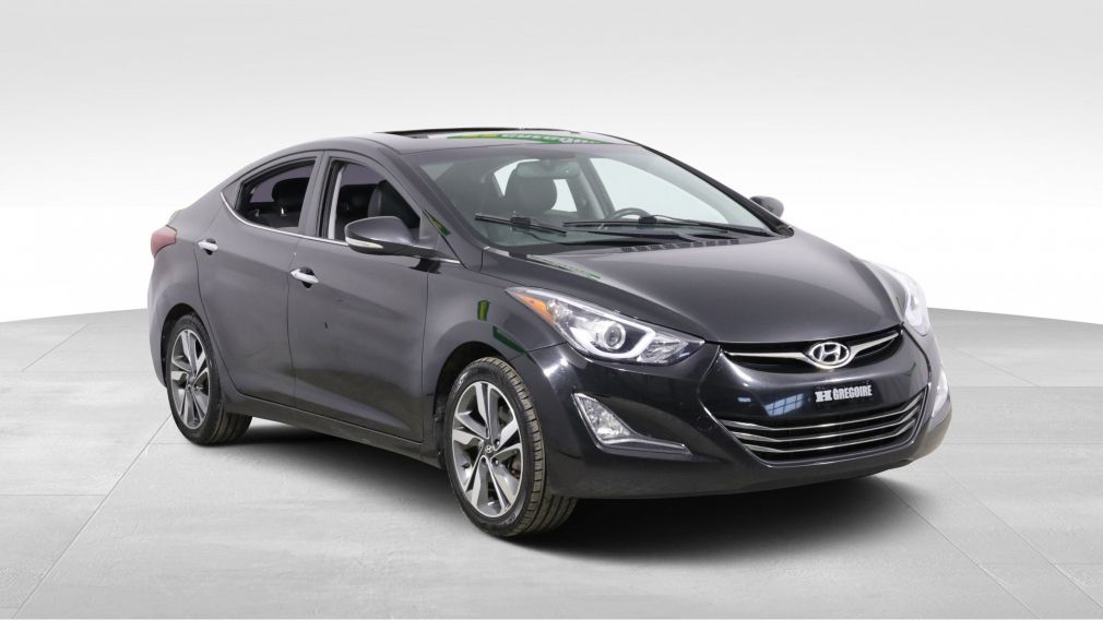 2015 Hyundai Elantra LIMITED AUTO A/C CUIR TOIT NAVIGATION MAGS CAMÉRA #0