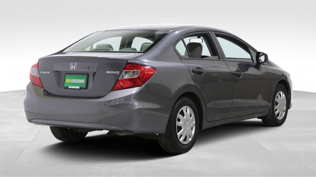 2012 Honda Civic DX GR ELECT MANUELLE #6