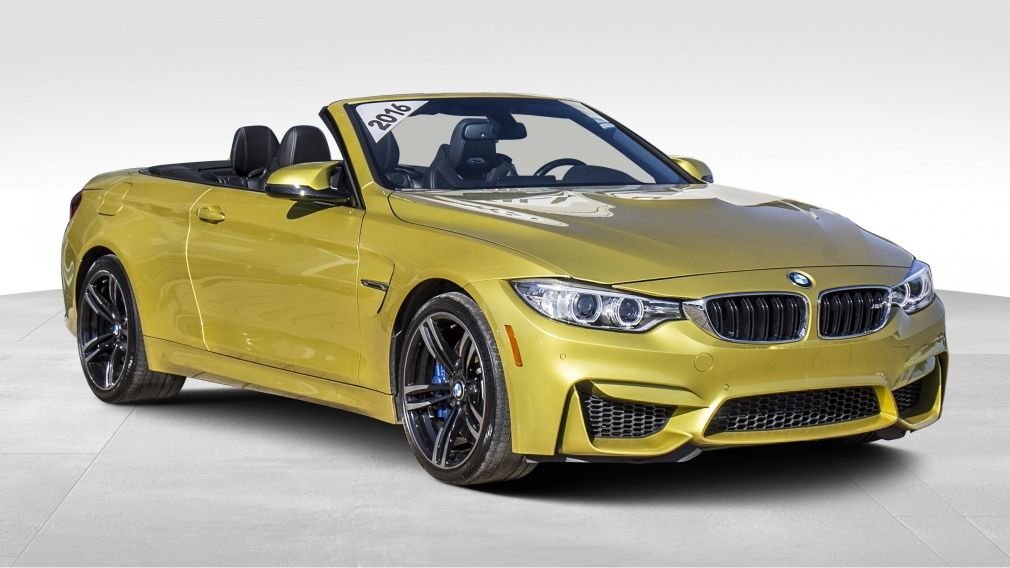 2016 BMW M4 CONVERTIBLE, RARE, 425HP, BAS KM, AUBAINE!!! #0