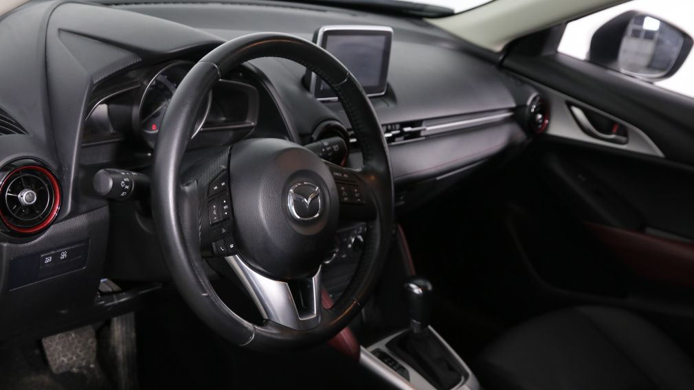 2016 Mazda CX 3 GS AWD GR ELECT CUIR TOIT MAGS CAM RECUL BLUETOOTH #8