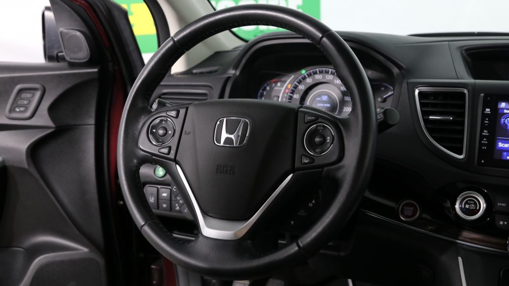 2016 Honda CRV TOURING AWD CUIR TOIT NAV CAM RECUL BLUETOOTH #25