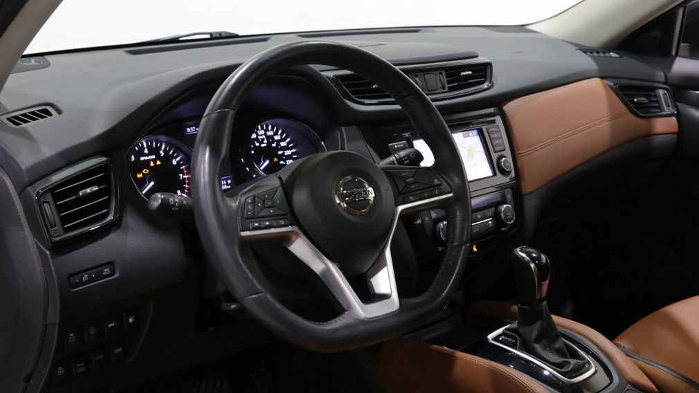 2018 Nissan Rogue SL PLATINE AWD CUIR BRUN TOIT PANO MAGS NAV CAMÉRA #8