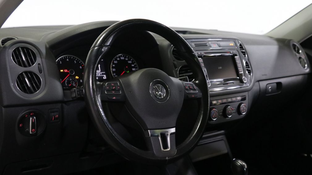 2014 Volkswagen Tiguan COMFORTLINE AWD CUIR TOIT PANO NAV MAGS CAM RECUL #8