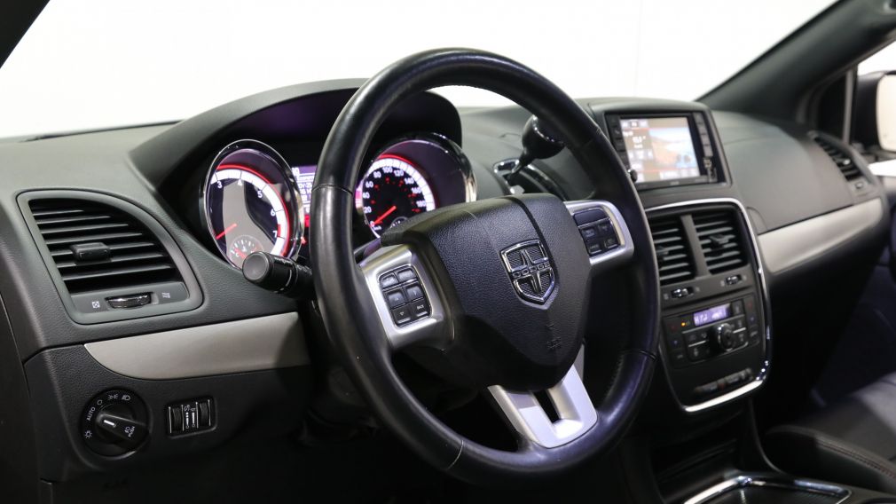 2018 Dodge GR Caravan GT STOW'N GO CUIR  MAGS HAYON ET PORTES ÉLECT CAM. #9